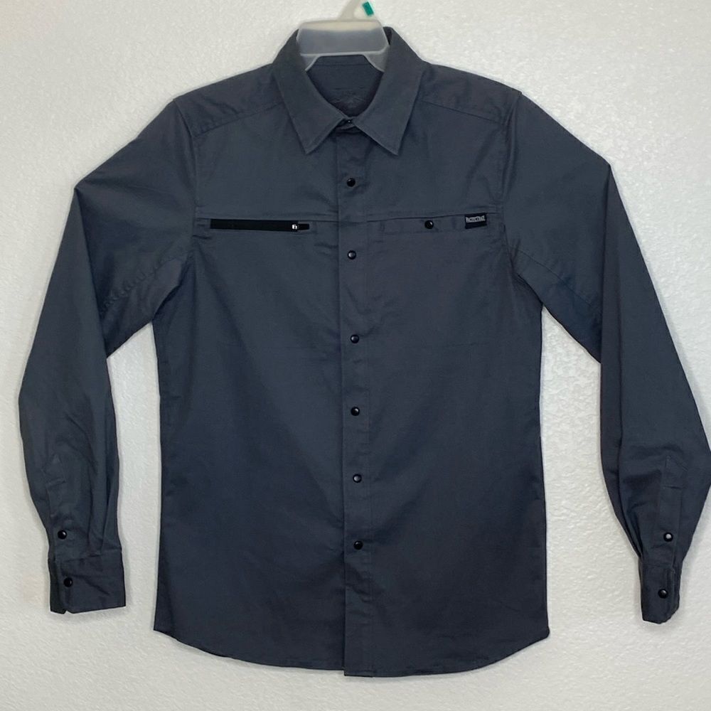 PACIFIC TRAIL Men’s Long Sleeves Snap Button Shirt Size S